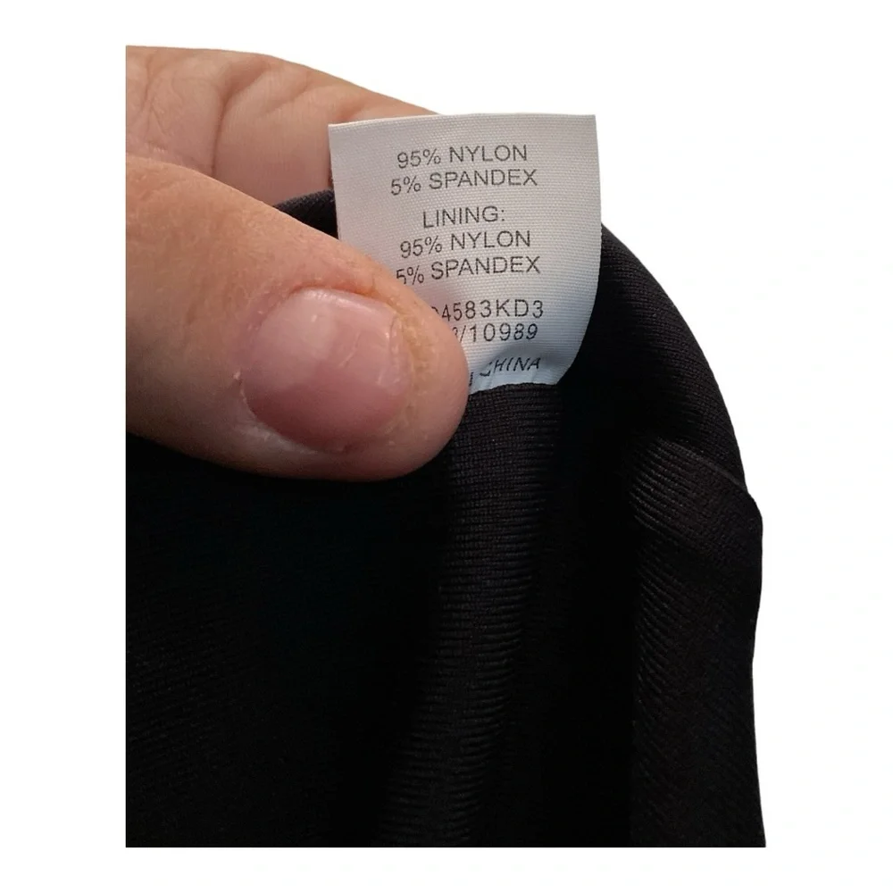 Women’s NWT‎ Meshki Misty Contour mini dress in black, size large